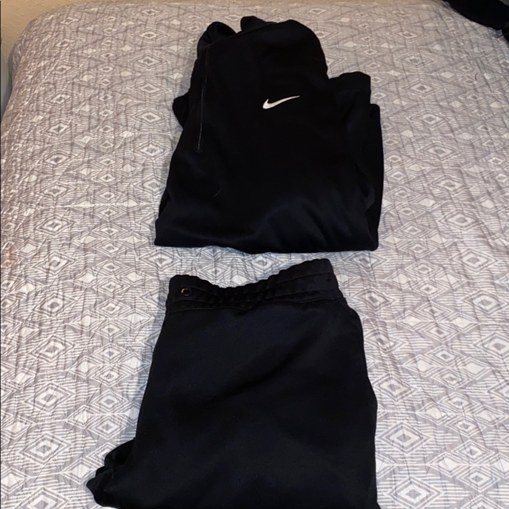 Nike sweat suit!